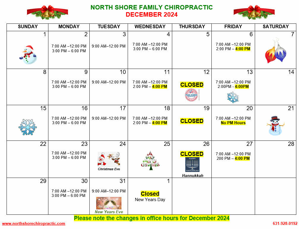 North Shore Calendar