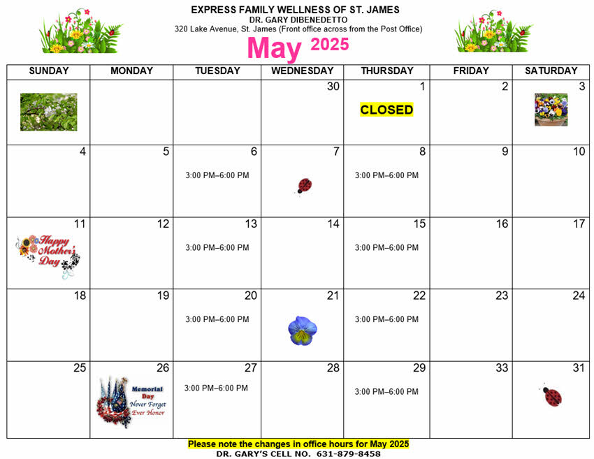 Dr. Gary Calendar